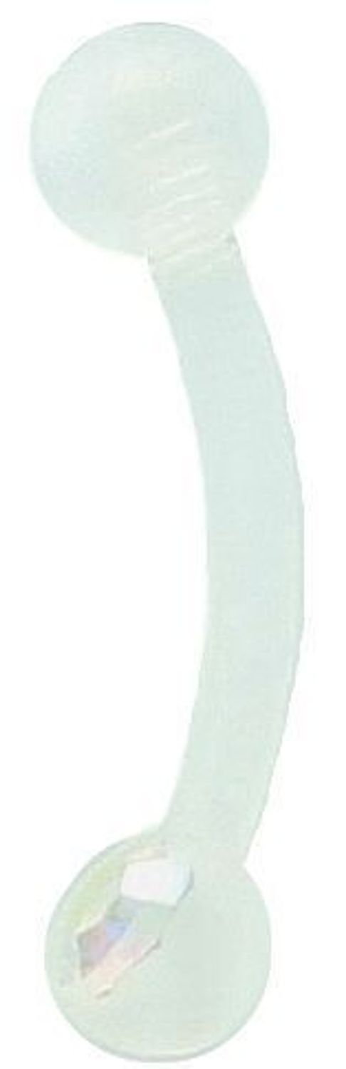 Kolczyk do brwi tworzywo sztuczne opalizujący KOS 03.jpg